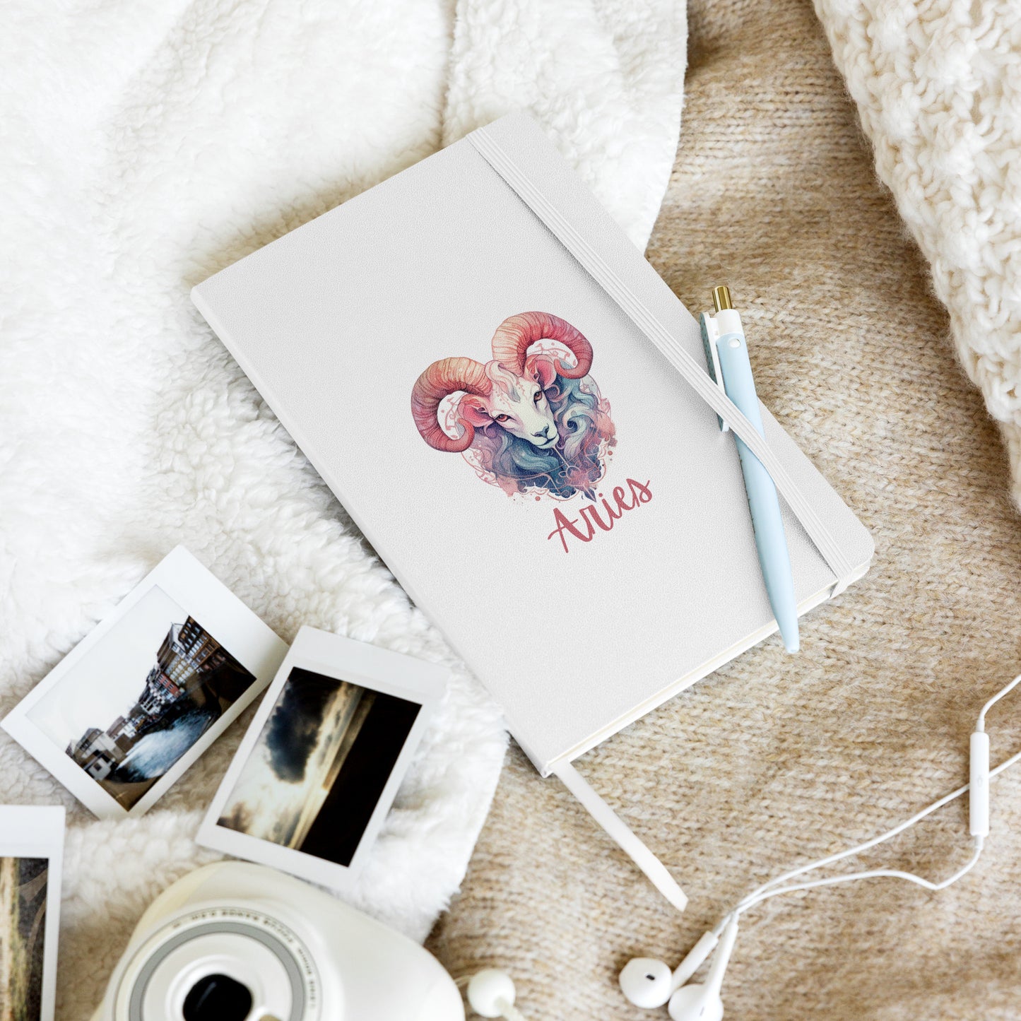 Aries Hardcover Bound Notebook