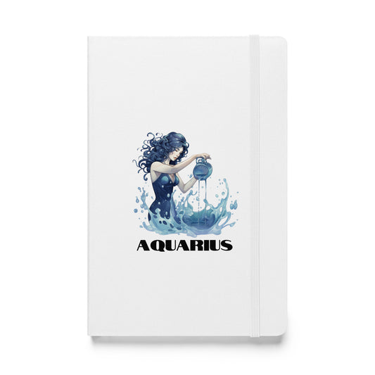 Aquarius Hardcover Bound Notebook