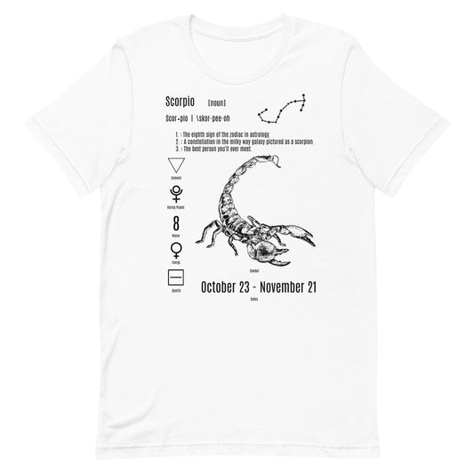 Scorpio Definition Tee