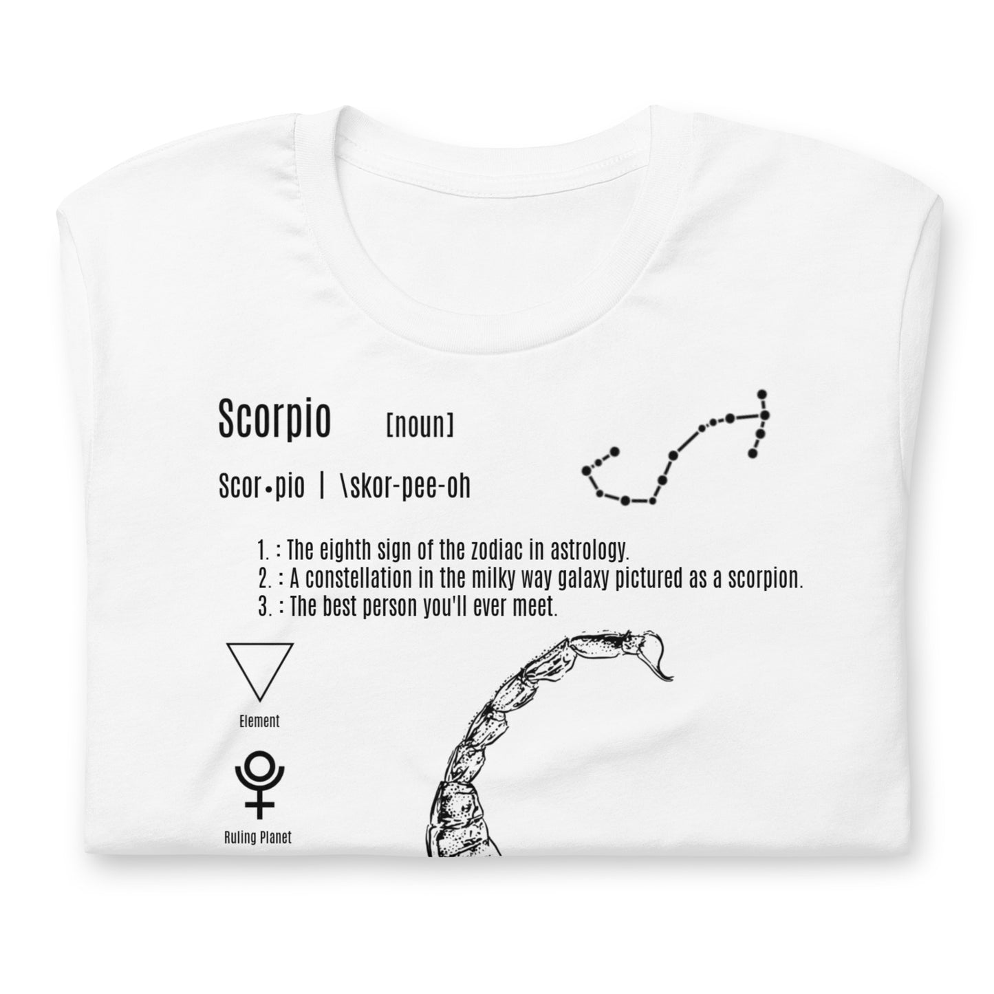 Scorpio Definition Tee