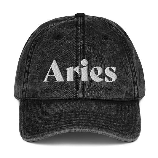 Aries Vintage Cotton Hat