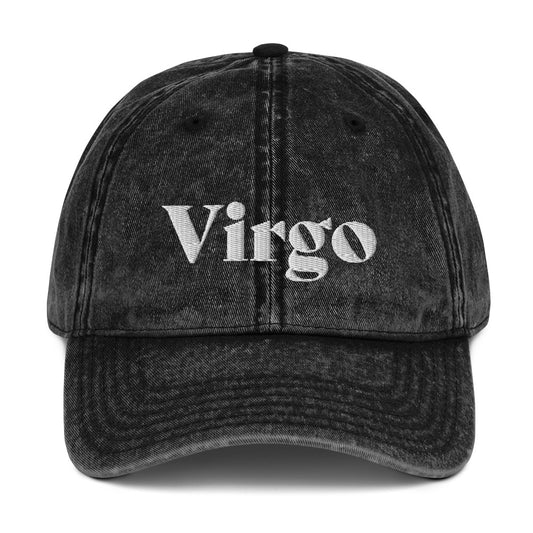 Virgo Vintage Cotton Twill Hat