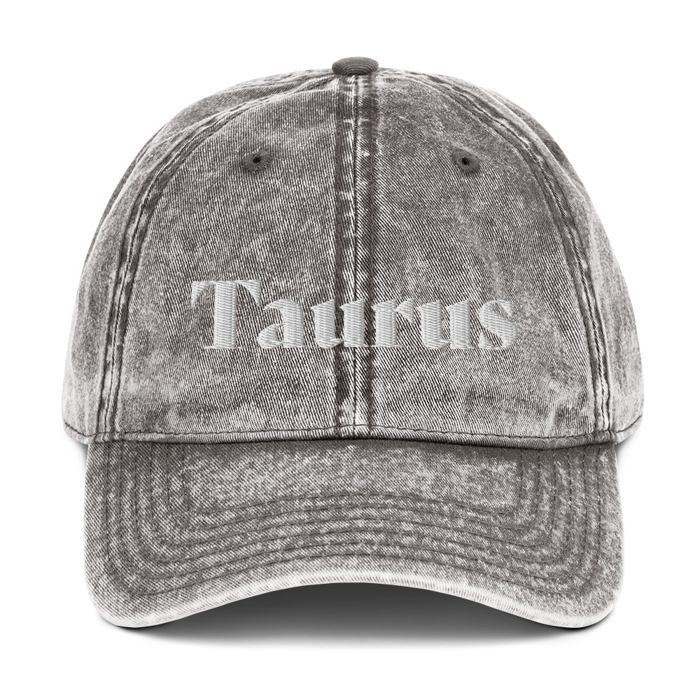 Taurus Vintage Cotton Hat