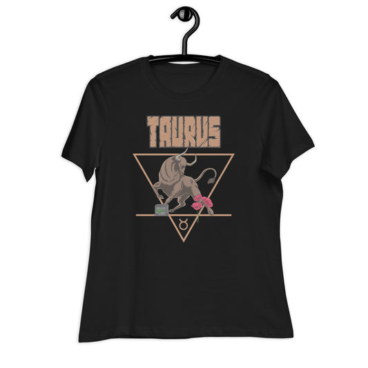 Taurus Black Graphic T-Shirt