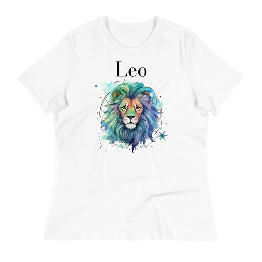 Leo White Graphic Tee