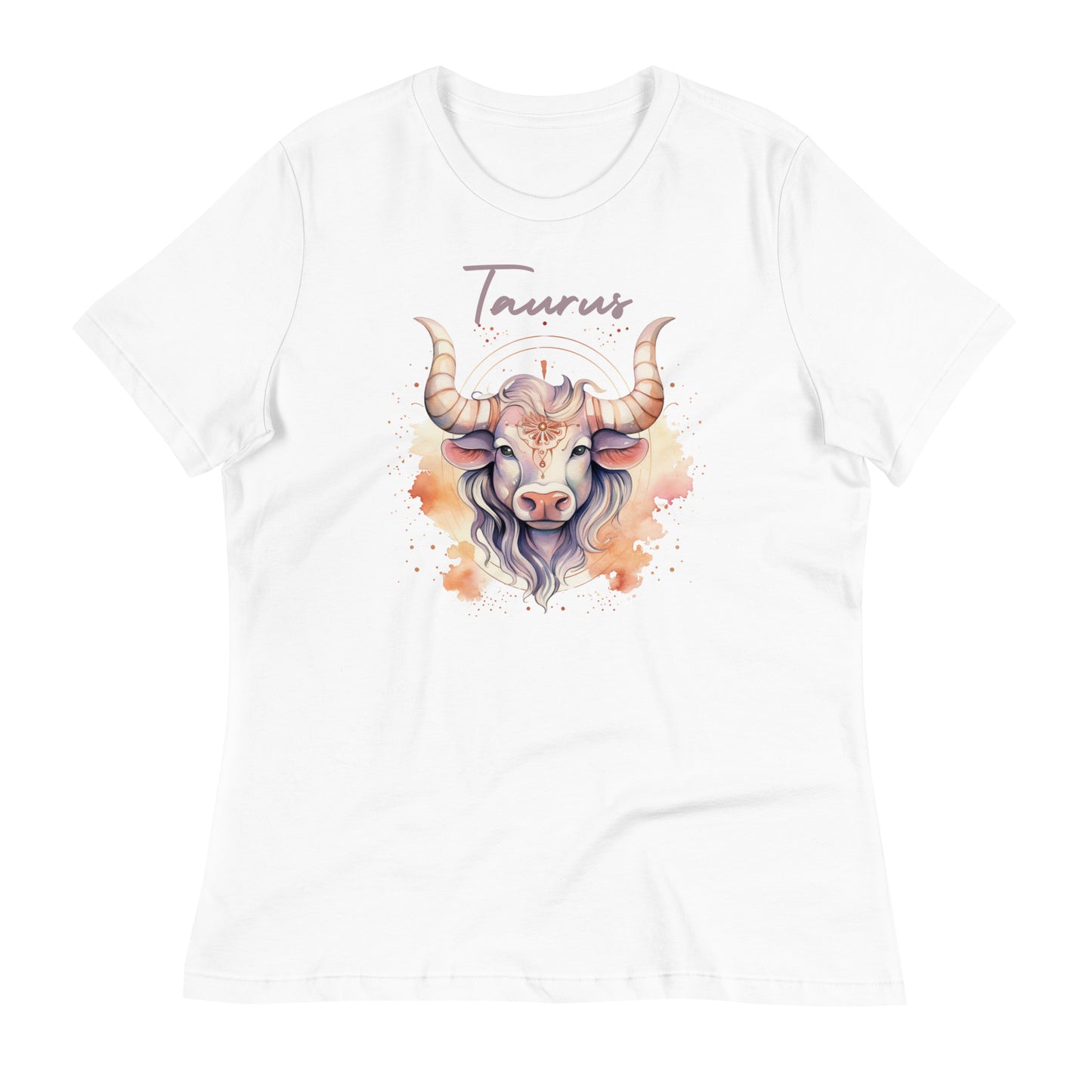 Taurus White Graphic Tee